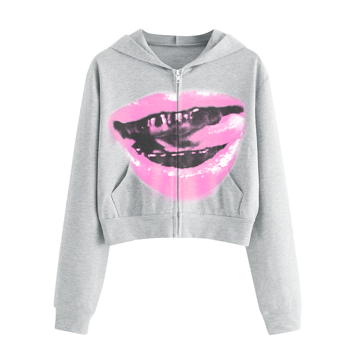 hope u don’t forget my smile crop hoodie